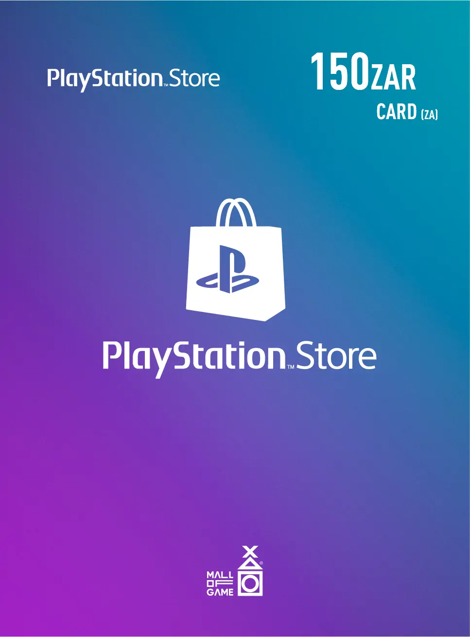 PlayStation™Store ZAR150 Gift Cards (ZA)
